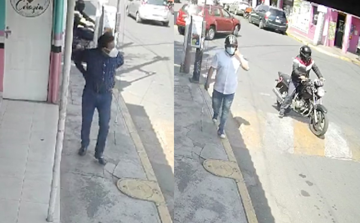 El atraco ocurrió alrededor de las 14:30 horas.