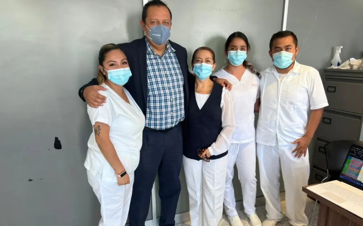 Los trabajadores del Hospital Covid de León fueron reconocidos por su labor / Foto: Especial