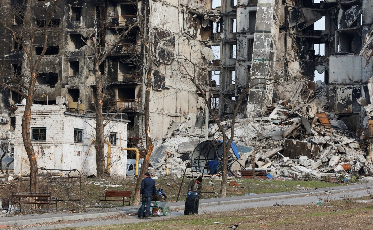 La ciudad ucrania a de Mariúpol ha sido una de las más afectadas por el conflicto con Ucrania. | Reuters