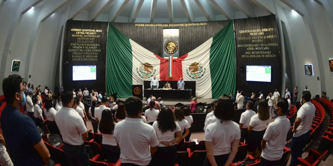 Congreso de Quintana Roo. (Tomada de @CongresoQRoo)