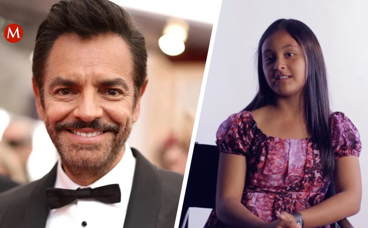 Eugenio Derbez hará película sobre Niña Jobs de Tamaulipas. (Especial)