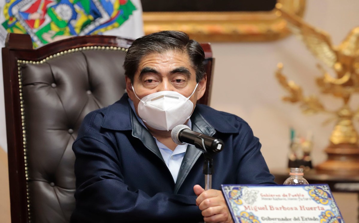 Miguel Barbosa, gobernador de Puebla | Especial