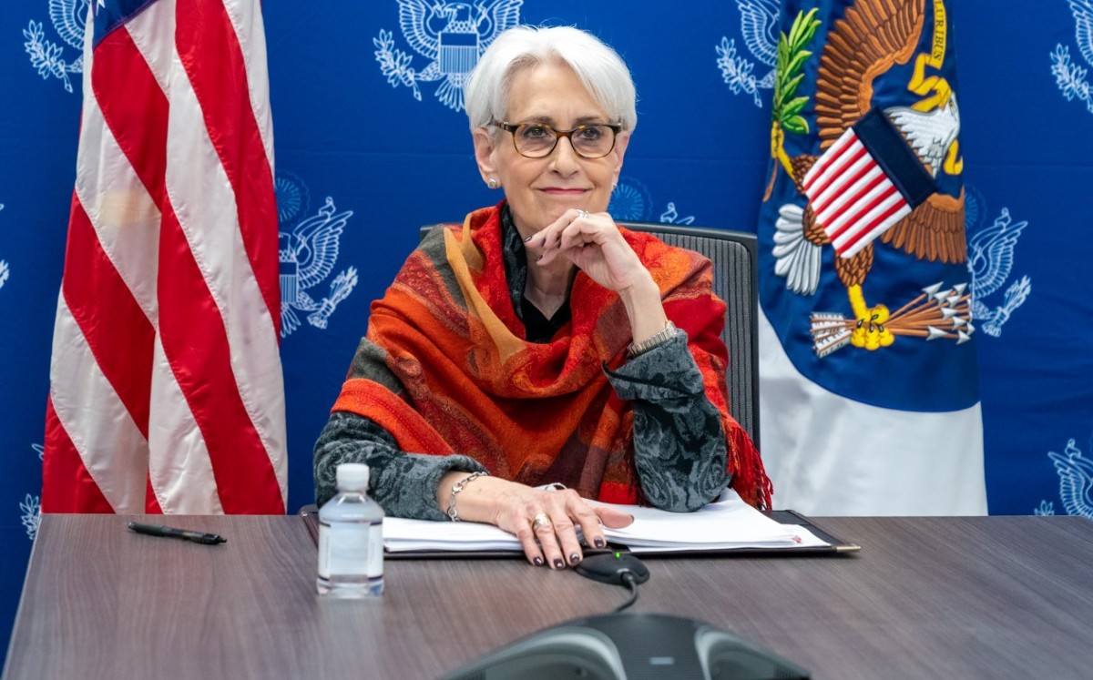 Wendy Sherman conversó con sus homólogos europeos. | Twitter