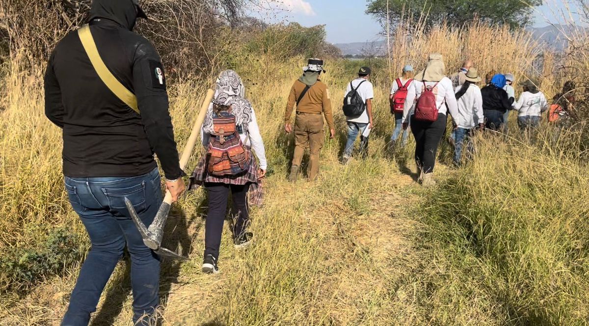 Colectivos de Jóvenes Buscadores vienen más preparados para la segunda jornada de búsqueda. (Cortesía)
