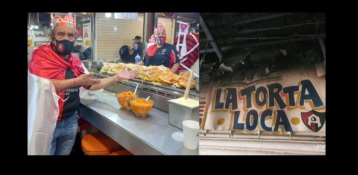 Don Chava regaló tortas cuando Atlas fue campeón, ahora aficionados le donan tras perder su local. (Especial)
