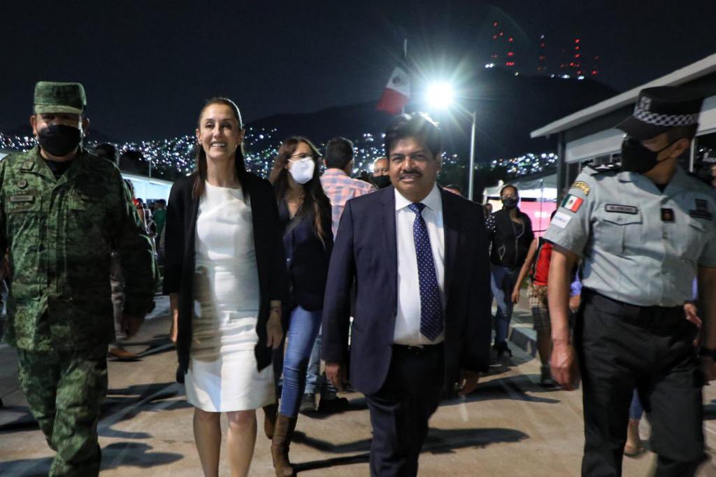 La jefa de Gobierno recorrió el cuartel de la GN | Especial