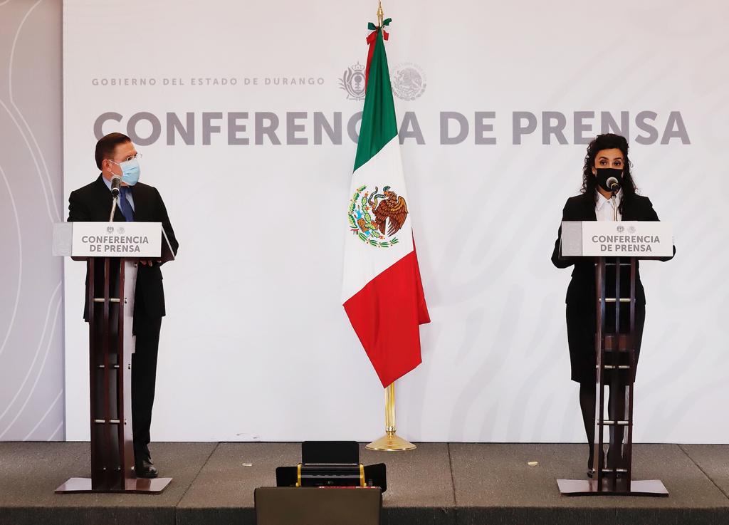 José Rosas Aispuro toma protesta a Iliana Alvarado Salinas como nueva titular de Seguridad Pública | Milenio Digital