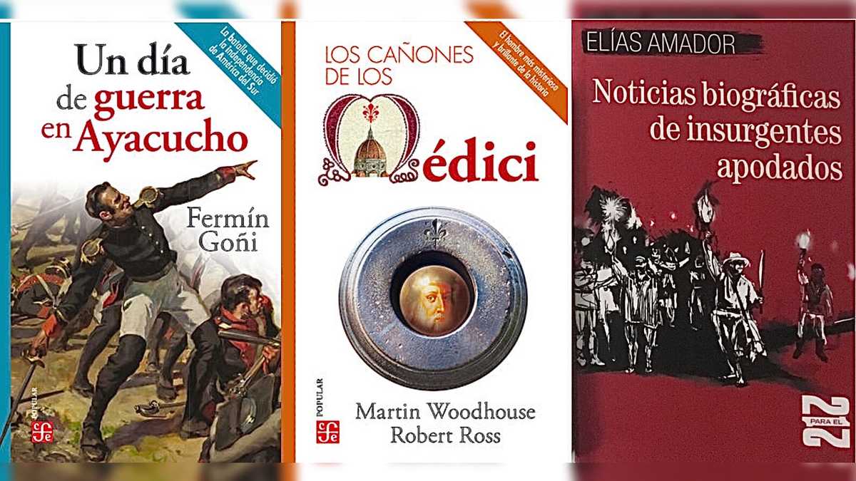 Libros con el brillo de la historia. Foto: Especial