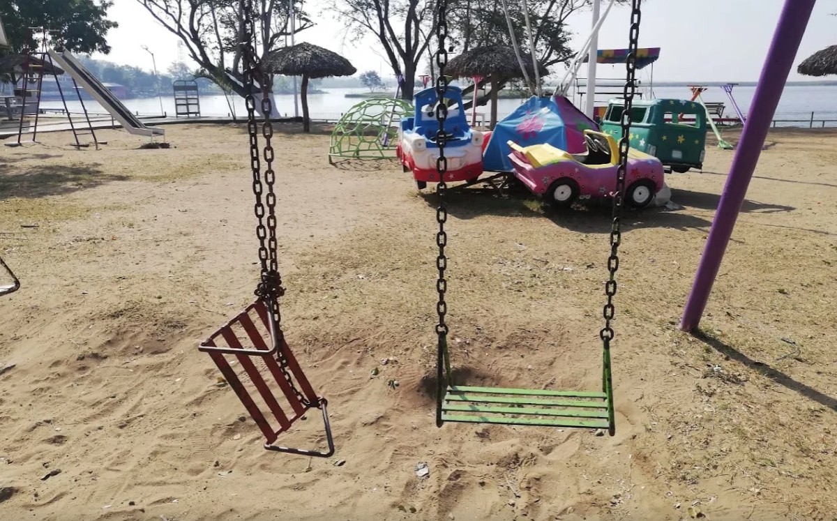 Piden a Armando Martínez reparar daños en parque Champayán de Altamira