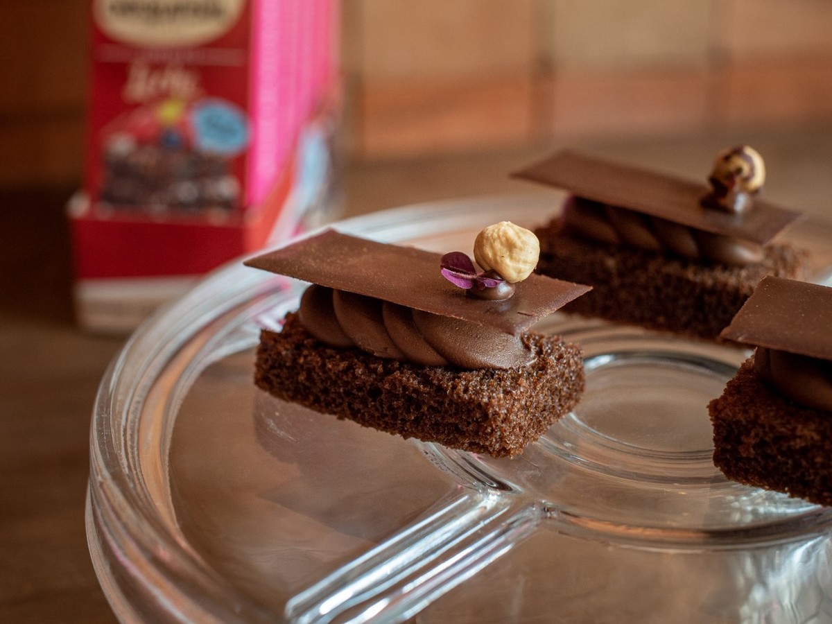 La propuesta de Pastel de chocolate del chef Irving Jiménez. Especial