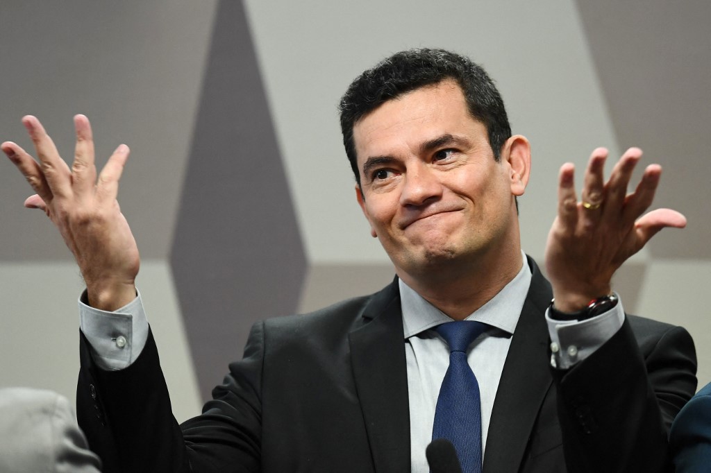 Sergio Moro, ex juez y ex ministro de Justicia de Brasil. (AFP / Archivo)