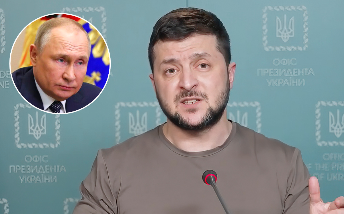 Volodimir Zelenski ha pedido en varias ocasiones reunirse con el presidente Vladimir Putin. (AP)