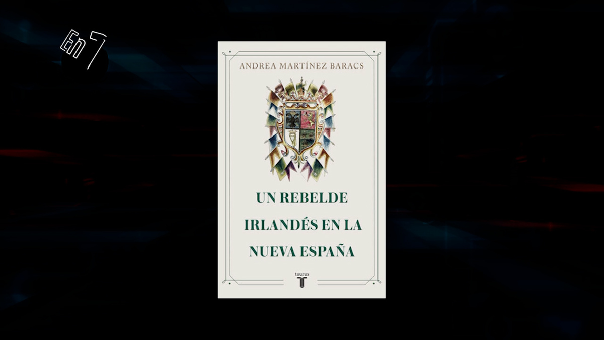 Andrea Martínez autora de "Un rebelde irlandés en la Nueva España"