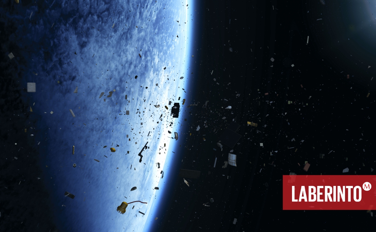 Basura espacial. (European Space Agency)