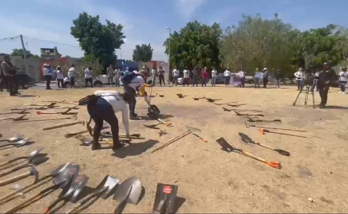 Colectivos de búsqueda de desaparecidos inicia jornada con ceremonia en Chulavista (Karla Victoria Rodríguez)