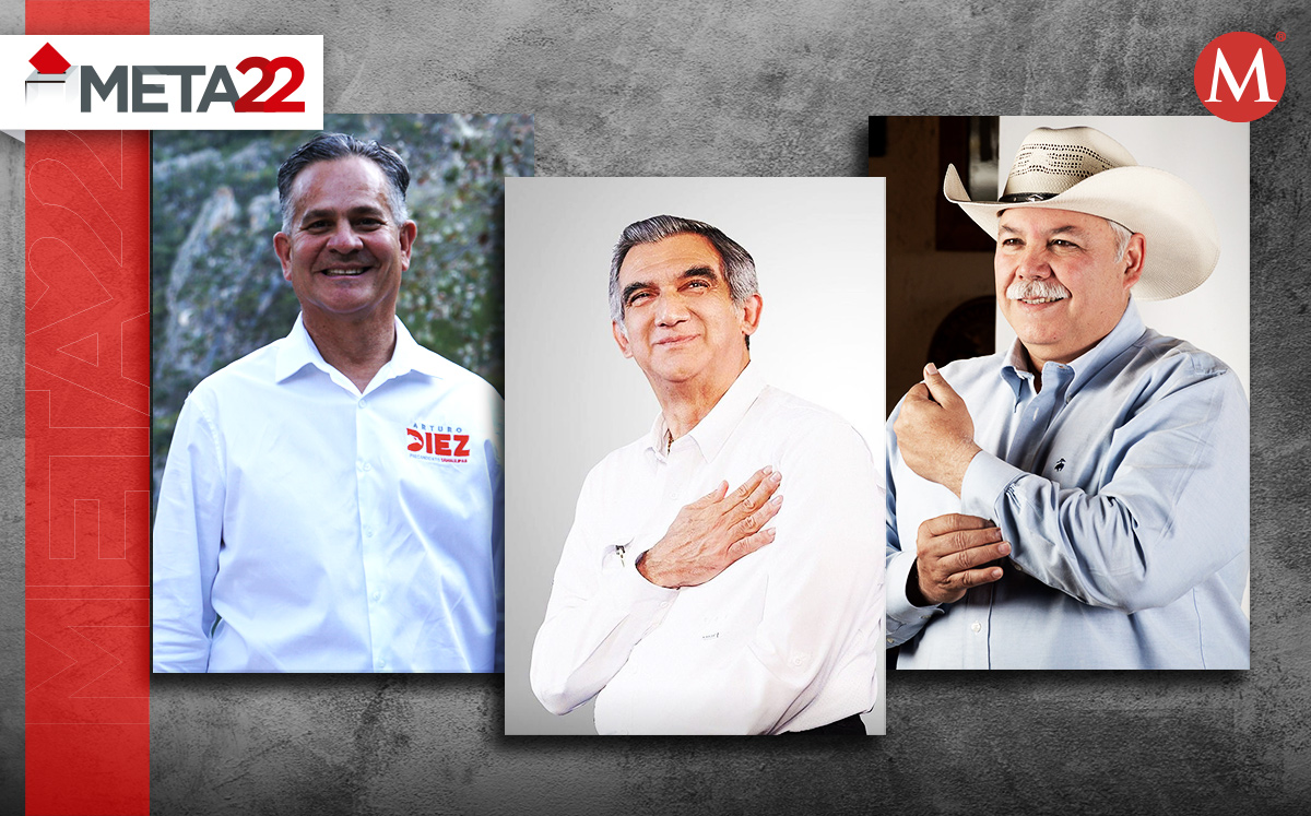 Ellos son los candidatos a gobernador de Tamaulipas 2022. (Especial)