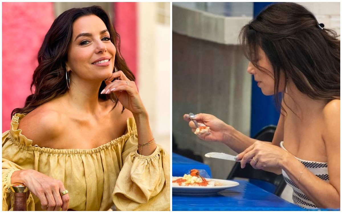 Eva Longoria visita mercado en Yucatán para mostrar la cocina yucateca en su serie