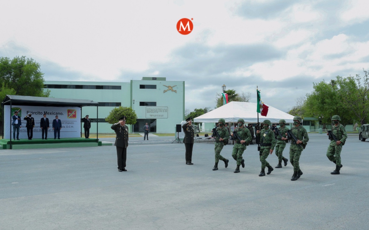 Llega Roberto Claudio del Rosal Ibarra a Octava Zona Militar. (Cortesía)