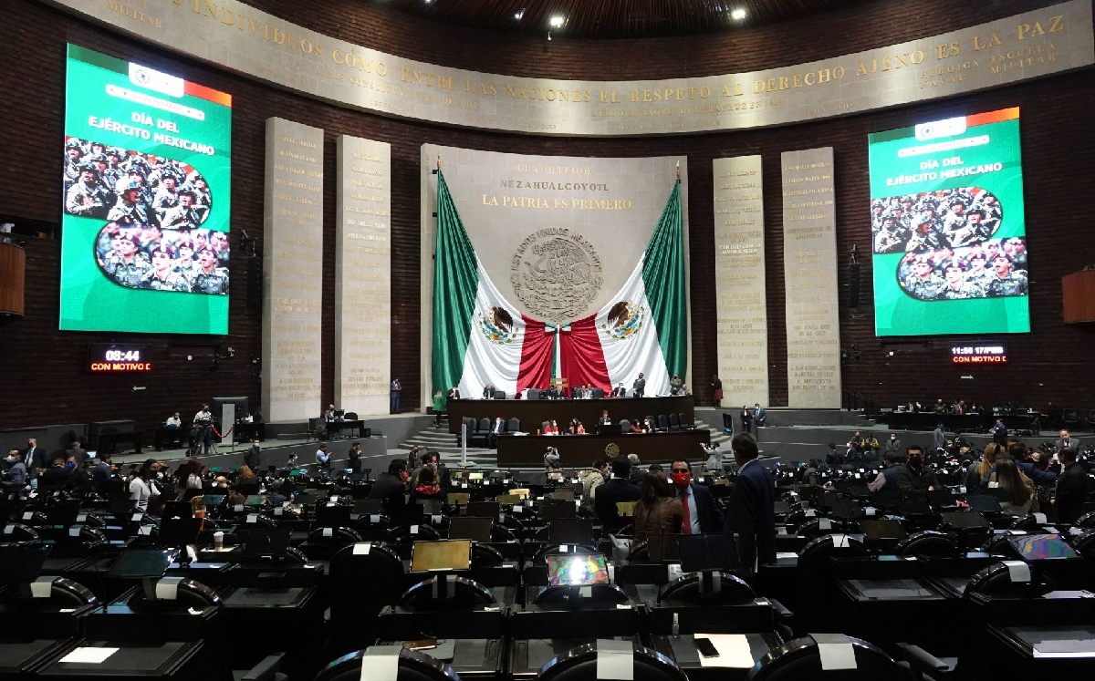 Sesión solemne en la Cámara de Diputados. | Cuartoscuro