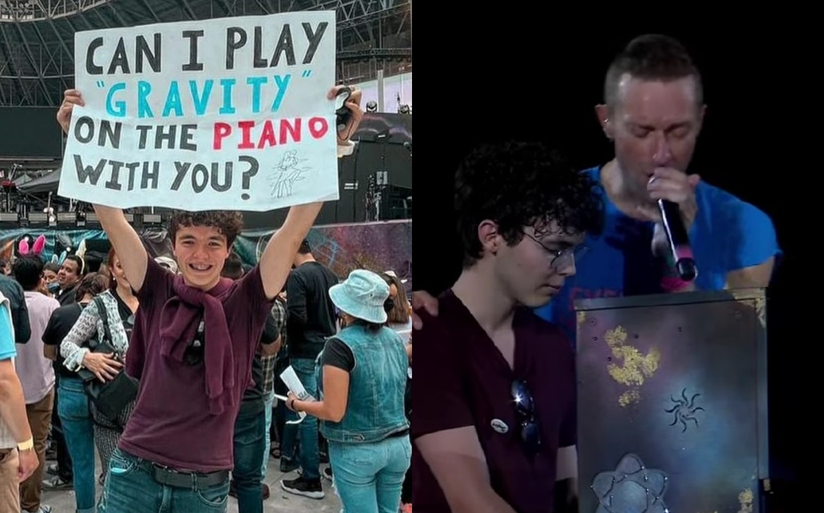 Bernardo ha recibido ofertas académicas tras su presentación con Coldplay. | Especial