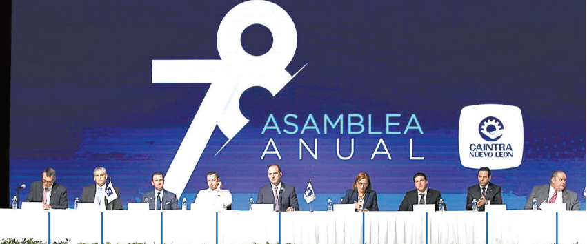 Los detalles del programa económico se informaron durante la Asamblea Anual de la Cámara de la Industria de Transformación. roberto alanís