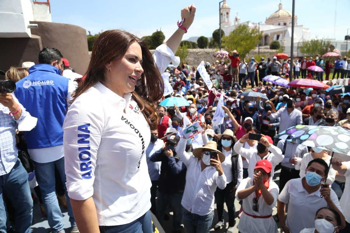 Carolina Viggiano adelantó que implementará el Plan Hidalgo Protegido Caro te Cuida (Jorge Sáncehz)