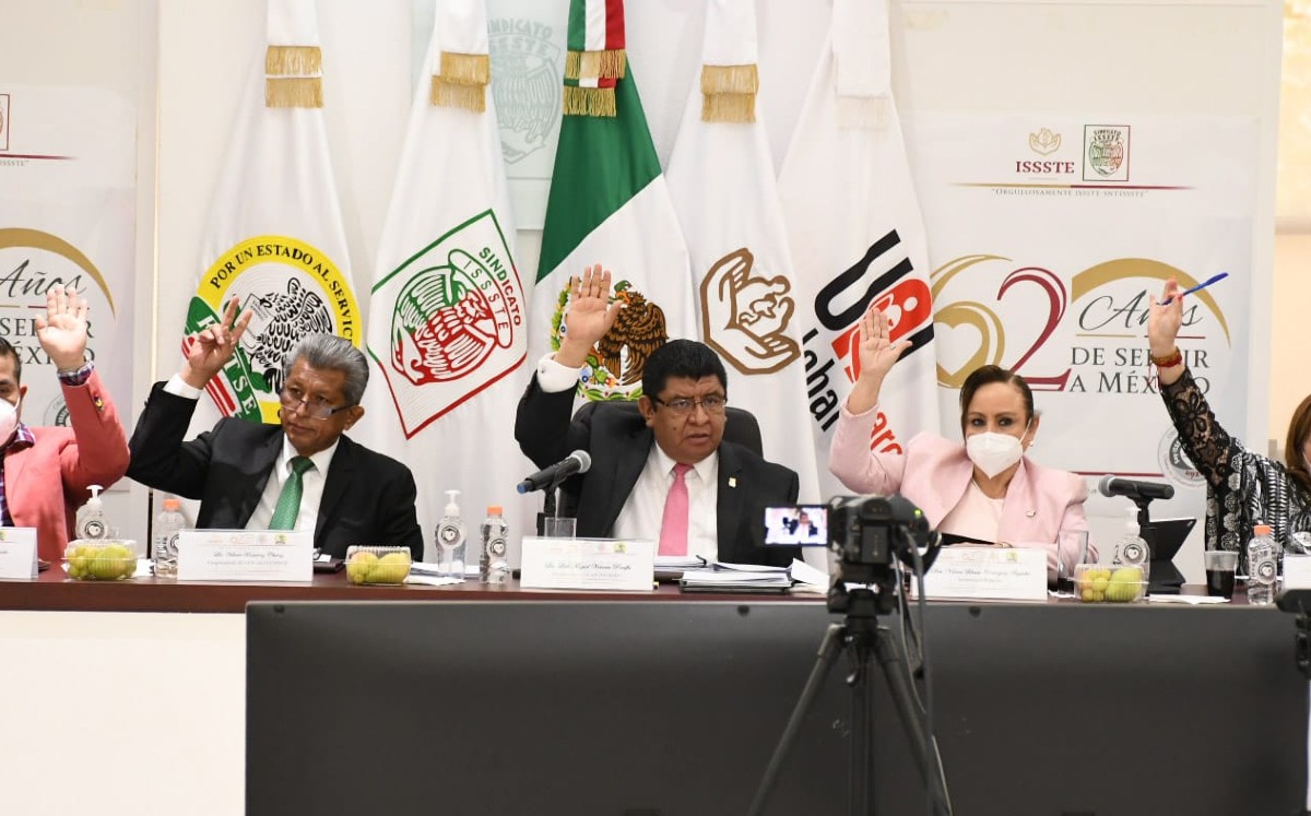 El dirigente nacional enfatizó que el SNTISSSTE se ha caracterizado por la unidad. | Especial