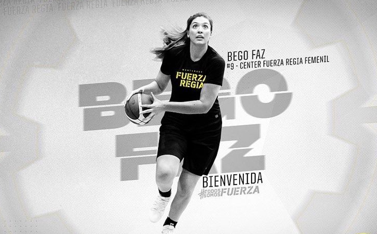 Fuerza Regia anuncia a María Begoña Faz como segunda jugadora de equipo femenil (Cortesía)