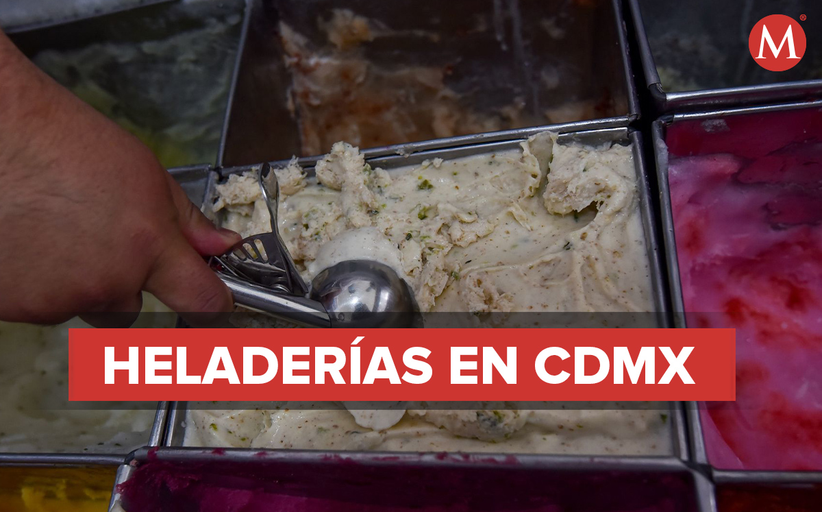 Cinco heladerías en CdMx  artesanales, veganas y con alcohol. |  Foto: Cuartoscuro Diseño: Margarita Salmorán