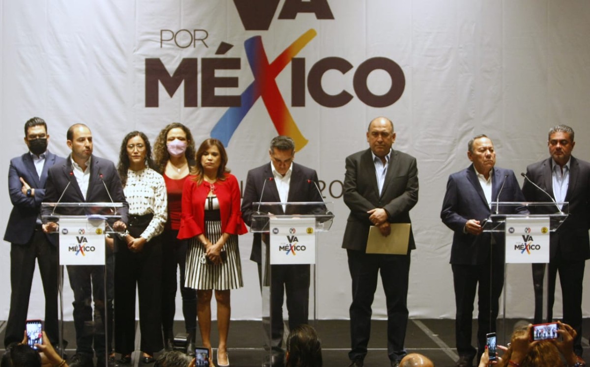 Los tres dirigentes partidistas enviaron un exhorto al Poder Judicial para mantener su autonomía. | Ariana Pérez