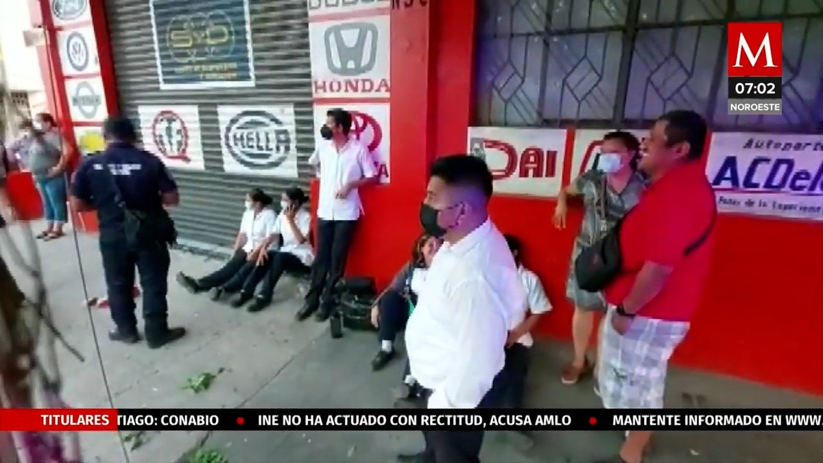 Estudiantes lesionados tras choque en Tapachula, Chiapas