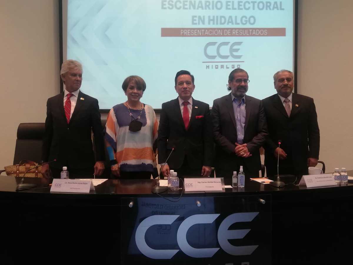 Consejo Coordinador Empresarial de Hidalgo. (Elizabeth Hernández)