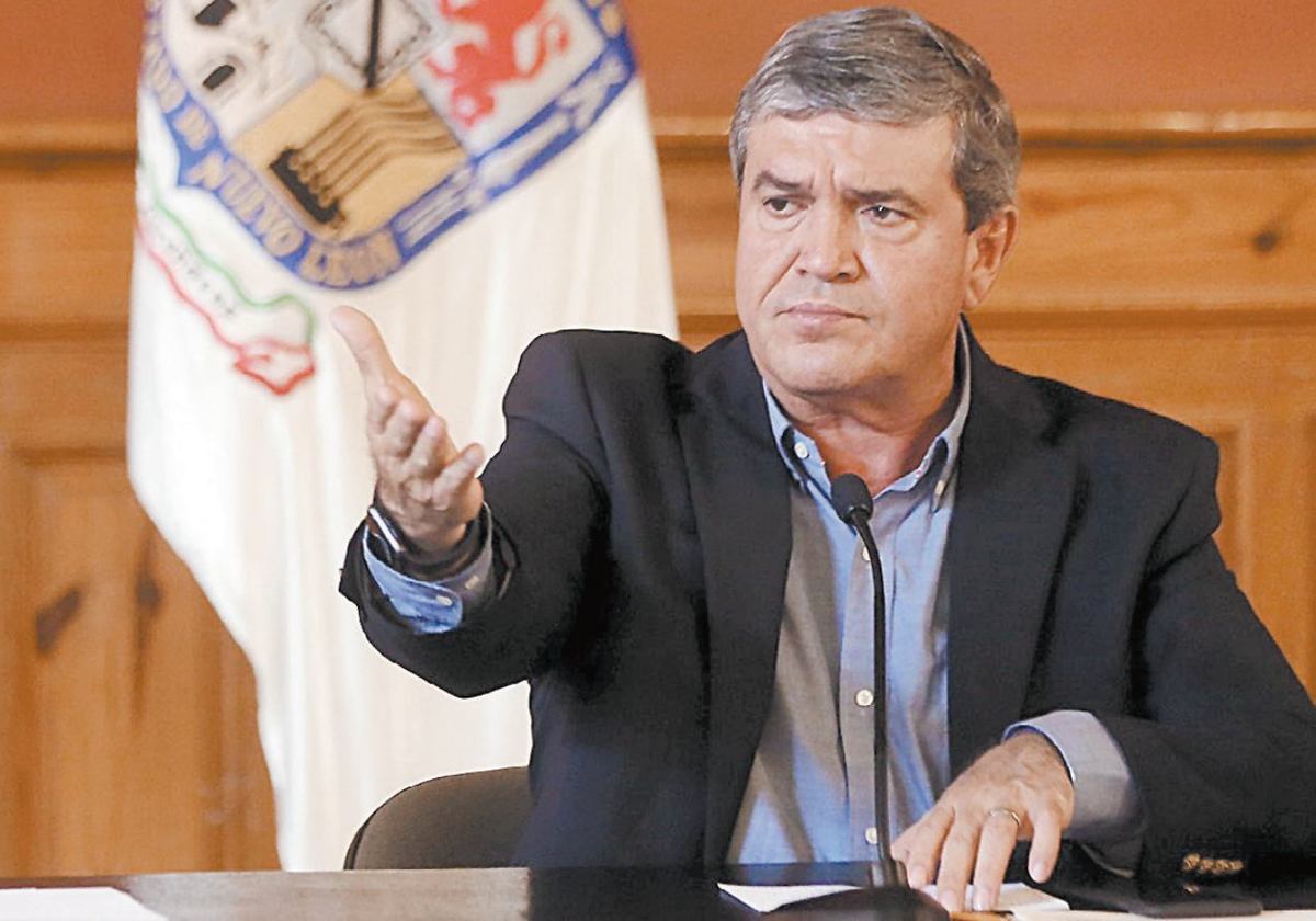 El ex funcionario de Jaime Heliodoro ‘‘N’’ quería evitar ser aprehendido. Leonel Rocha.