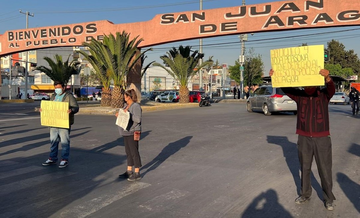 Los habitantes de la alcaldía GAM denunciaron falta de agua. | César Velázquez