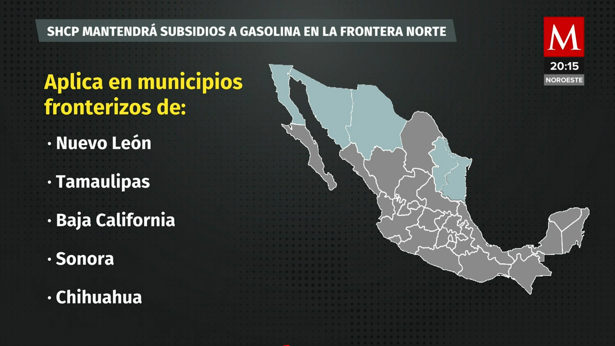 Hacienda da marcha atrás a 'gasolinazo' en fronteras; devuelve estímulos a combustible