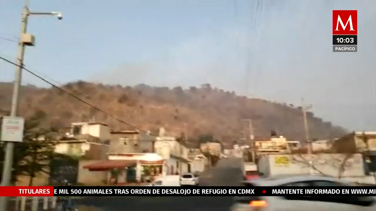 Incendio en bosque “La Primavera” en Jalisco; siguen labores de combate