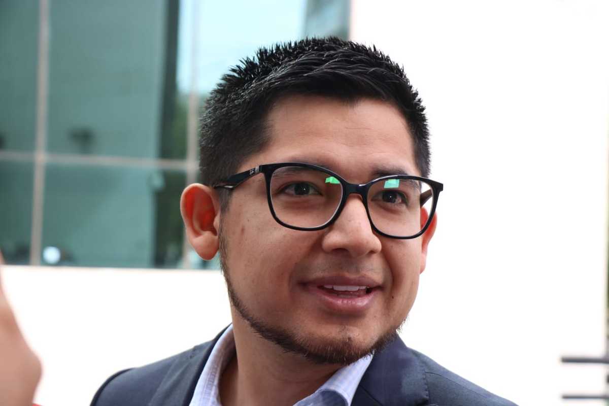 José Alejandro Reyna Aguilar, ex director del Instituto Estatal de la Juventud (Injuve). Foto: Raúl Palacios.