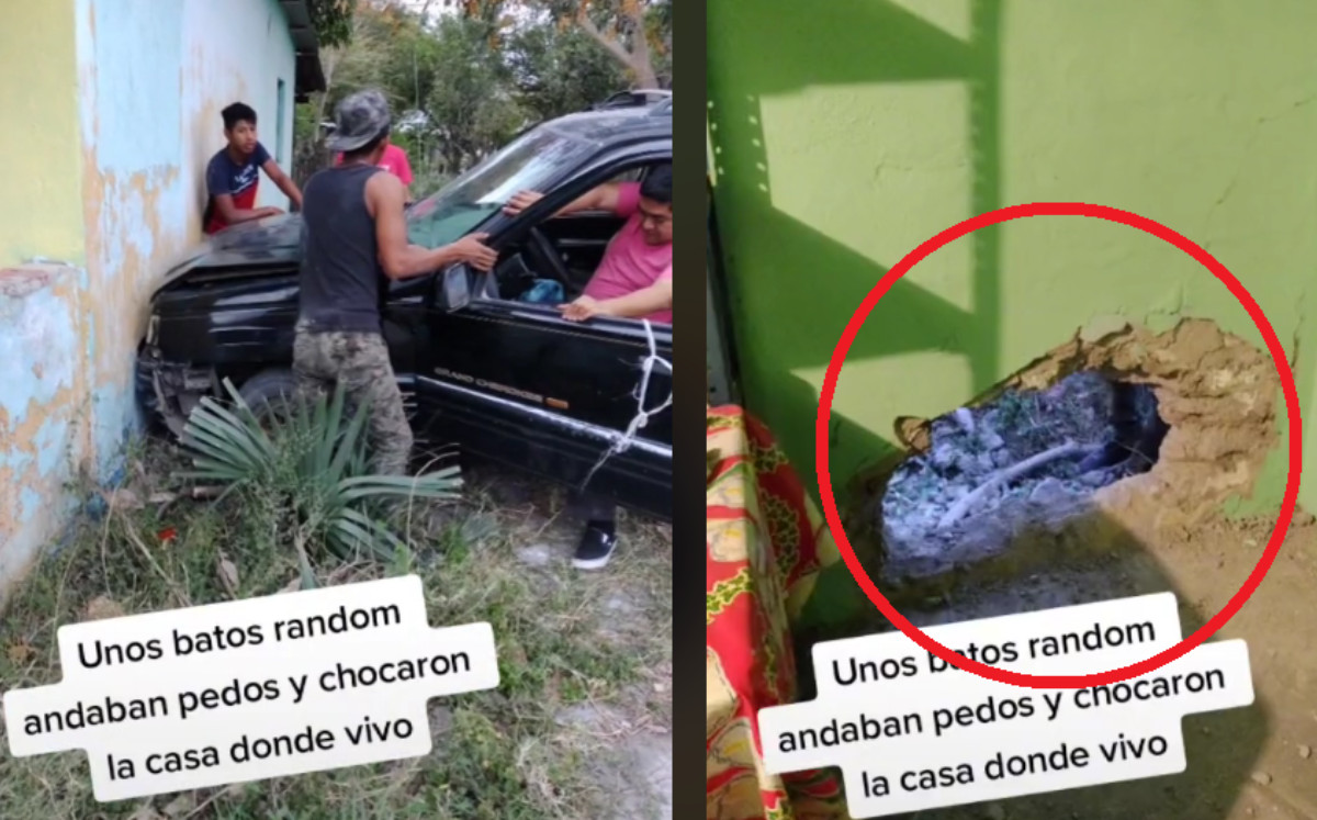 Jóvenes chocan casa; restauran daños, pues eran albañiles |ESPECIAL