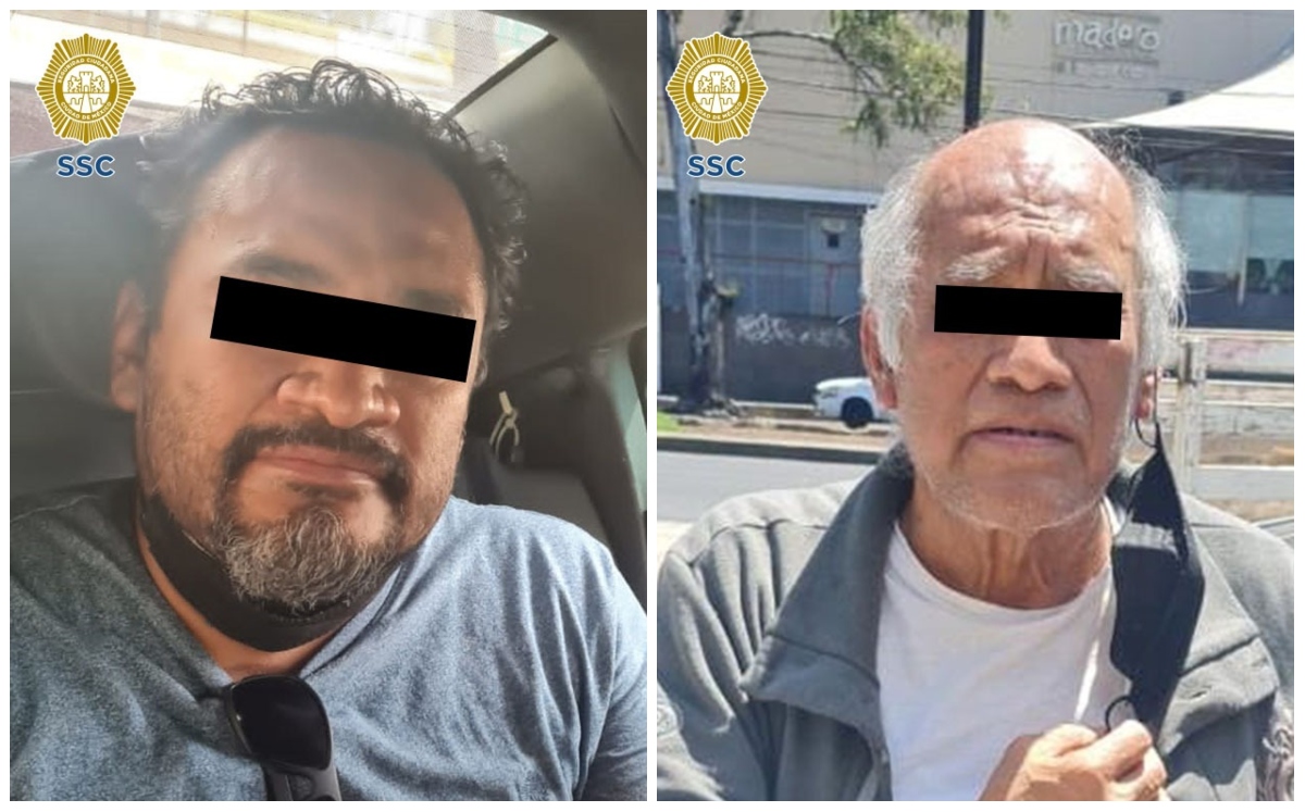 Los hombres fueron detenidos por la policía de CdMx.
