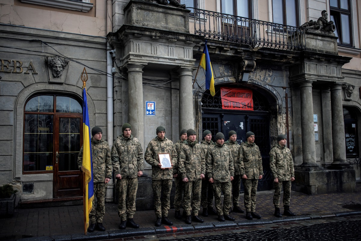 Lviv ha sido una de las ciudades por excelencia de los refugiados ucranianos para ir a Europa. (Reuters)