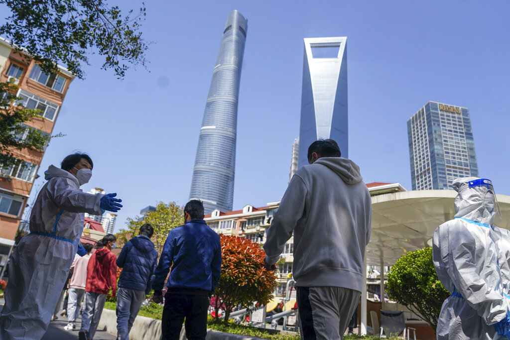 La pandemia de covid-19 ha dejado número de casos récord en China. (AP)