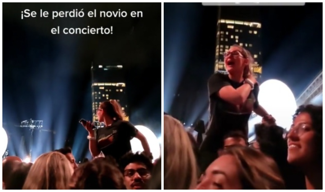 Las personas que se encontraban cerca de la joven comenzaron a ayudarla (Captura de pantalla).