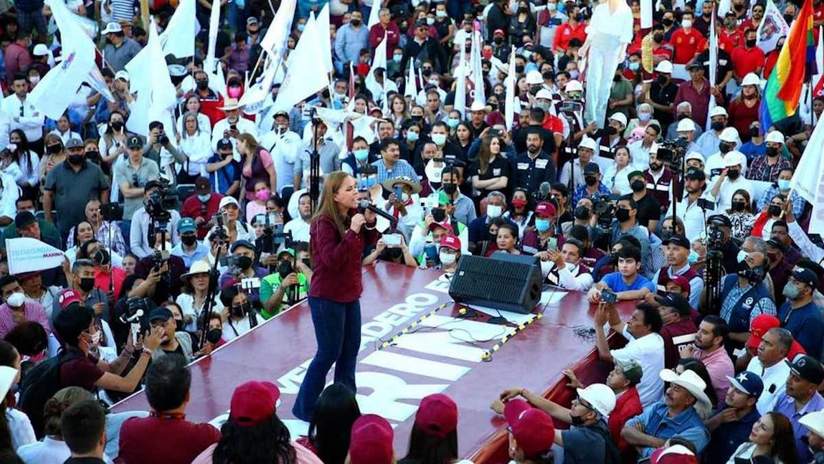 Sheinbaum y Delgado apoyan a Marina Vitela en Durango