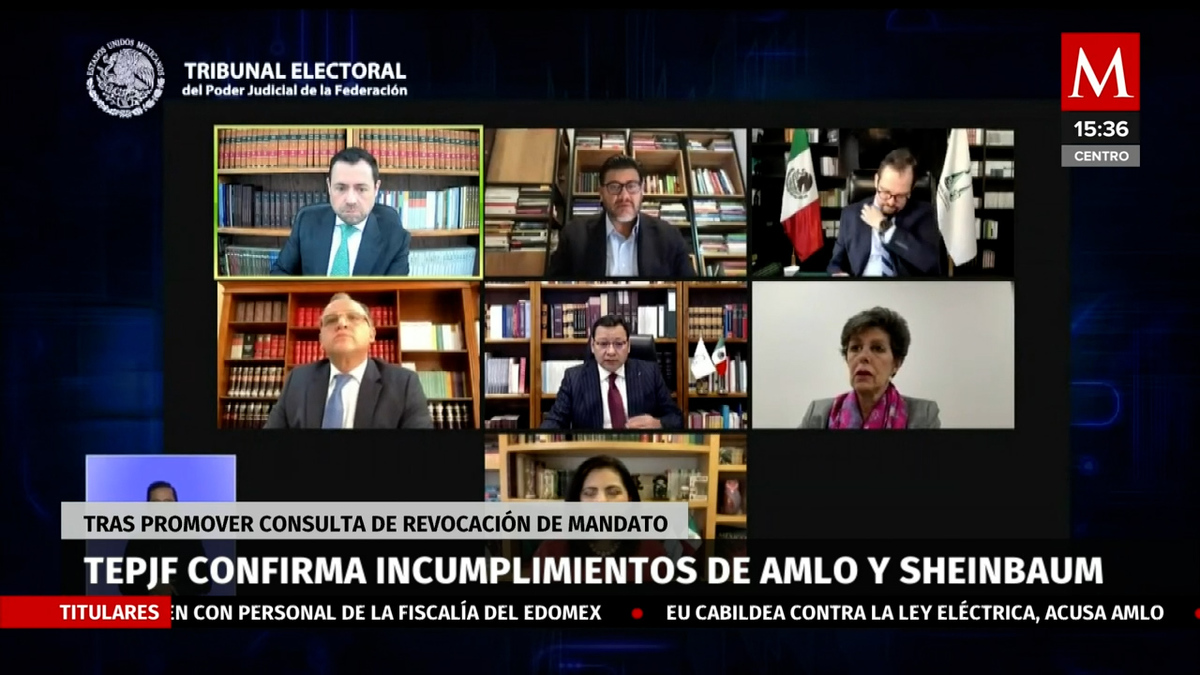 AMLO y Sheinbaum incumplieron llamados del INE: TEPJF