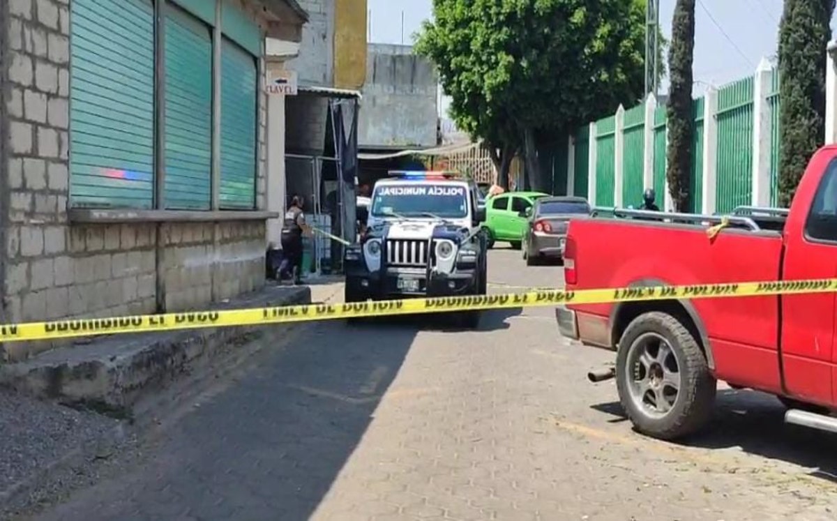 Asesinan a un hombre con disparo en la cabeza al interior de la Central de Abasto de Puebla | Especial