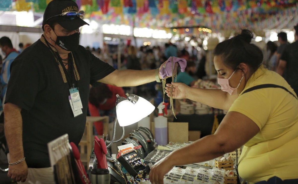 Aspecto de la Feria Corazón de Artesano en 2021 (Cortesía)