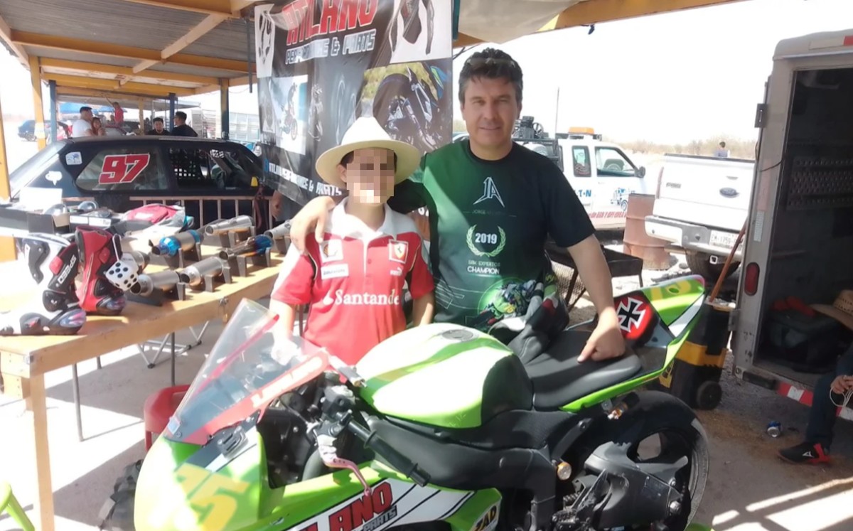 Jorge Atilano regresó a la competencia en el Autódromo de Dinamita. (Especial)
