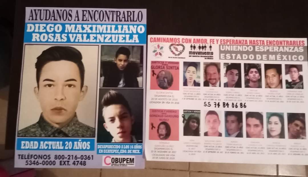 A nivel estatal son 3 mil 965 personas desaparecidas no localizadas.