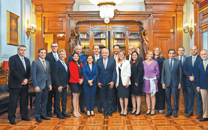 “Hubo respeto y deseos de seguir trabajando por el bien de todos”, dijo el Presidente. Especial