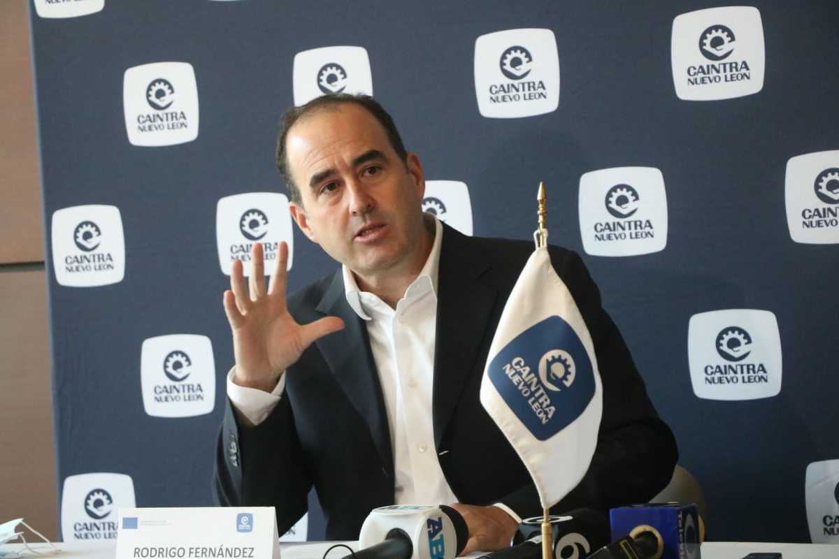 Rodrigo Fernández Martínez, presidente de Caintra. Foto: Leonel Rocha